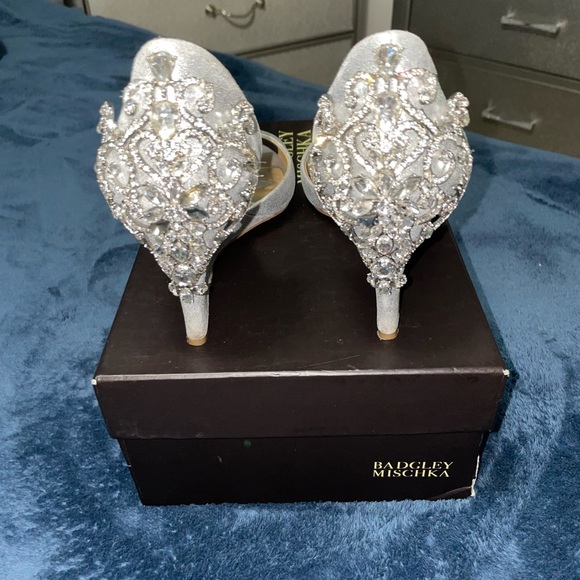 Nordstrom badgley Mischka- size 8.5 tacón de mujer taya 8.5 - Picture 6 of 8